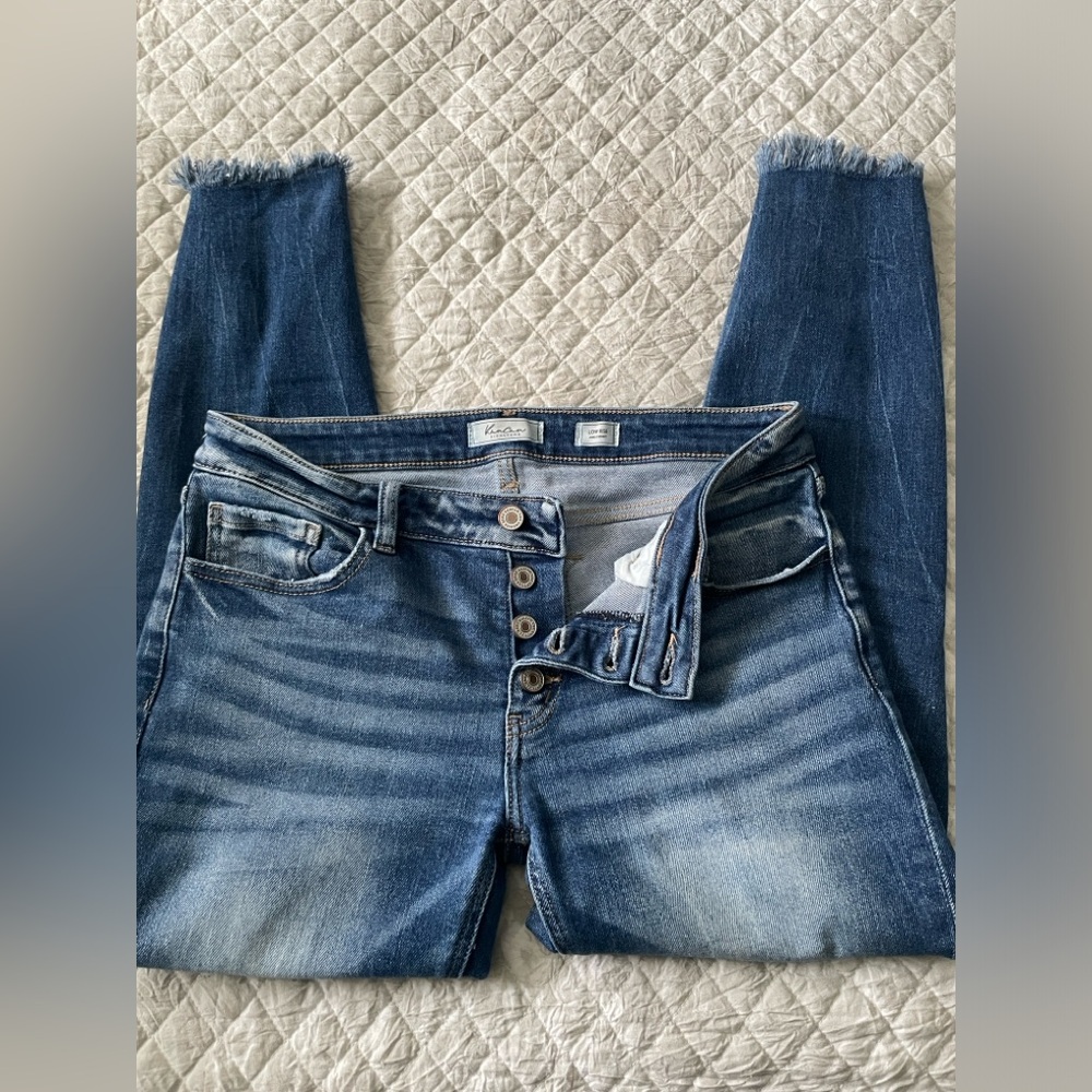 Kancan skinny low rise jeans